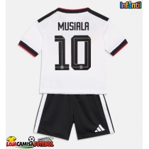 Camisa de Futebol Alemanha Jamal Musiala #10 Equipamento Principal Infantil Mundo 2026 Manga Curta (+ Calças curtas)
